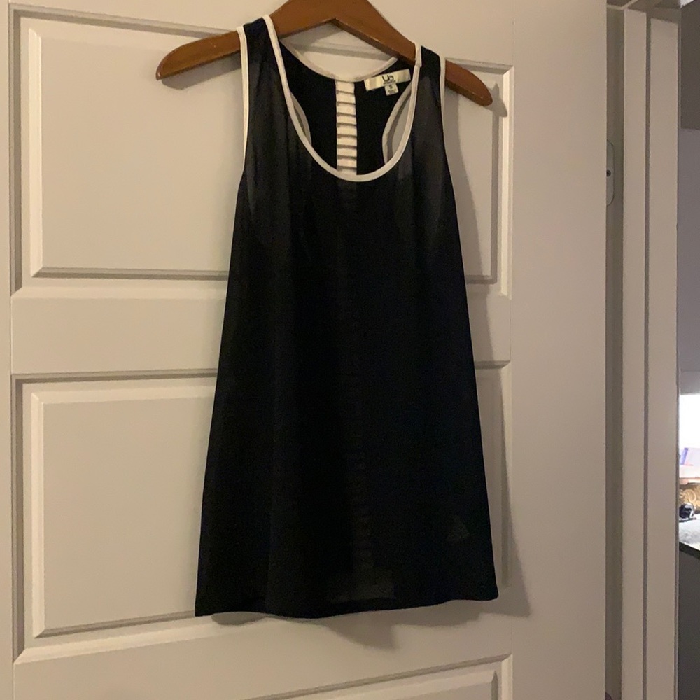 Black sheer tank. Size small - Picture 1 of 5